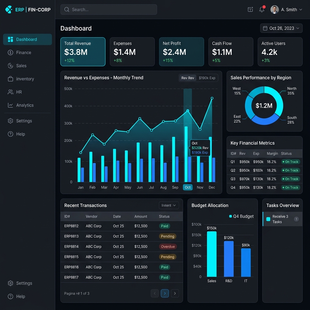 FactErp Interface